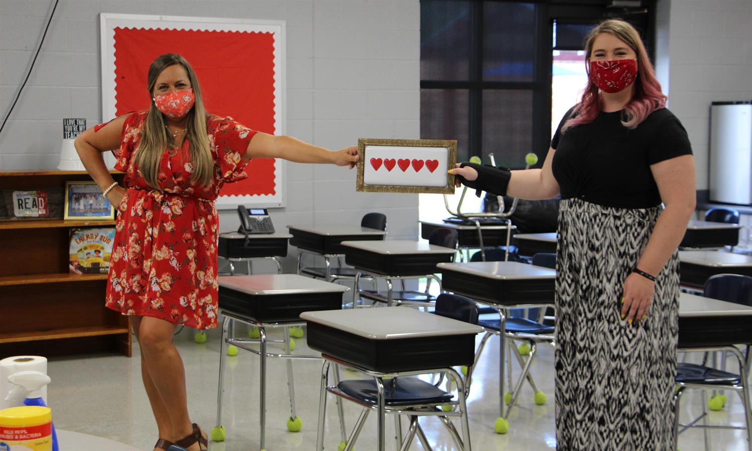 teachers prep for school year